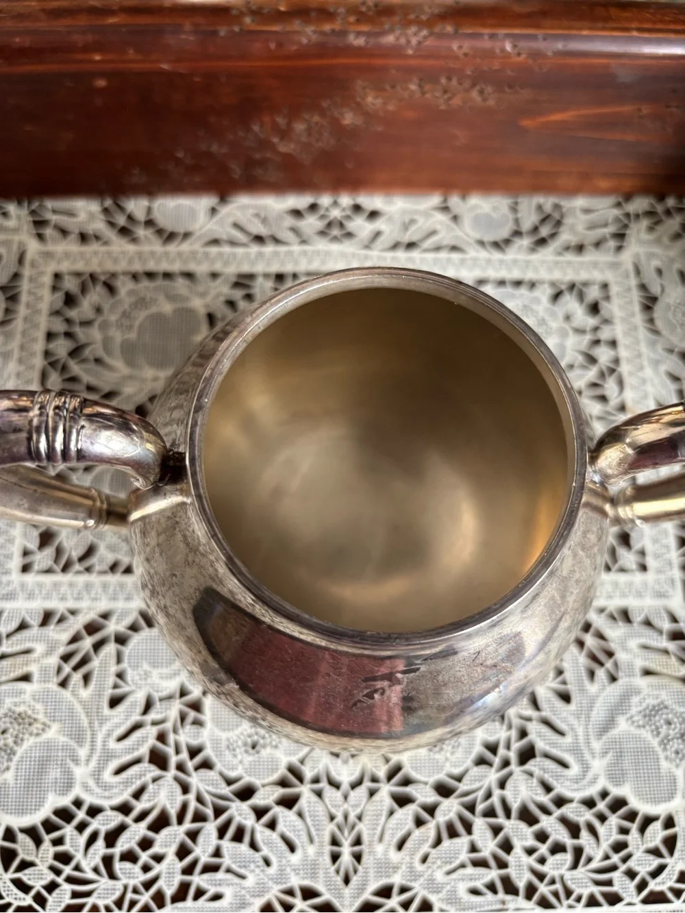 4 Piece International Silver Royal Danish International Sterling Silver Tea Set